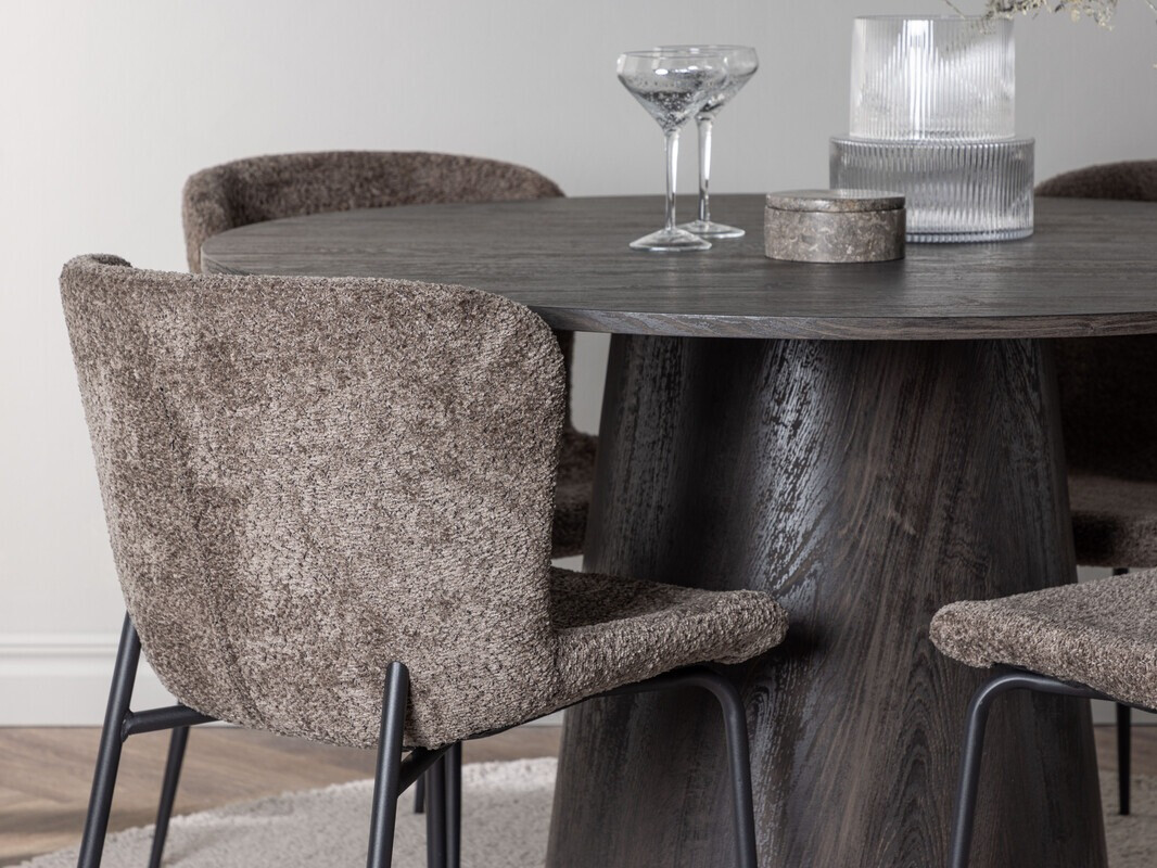 Blagovaonski set Dallas 4257 (Tamno smeđa)