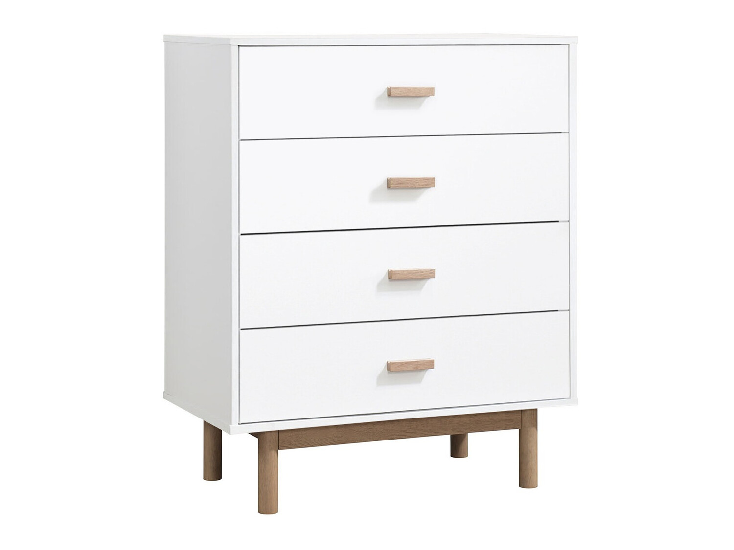 Komoda Nolcalu 103 (Bijela + Hrast)