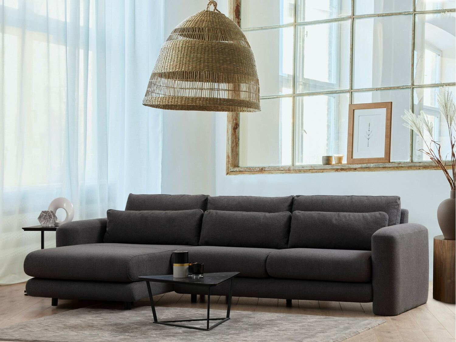 Kutna garnitura Altadena 333 (Siva)