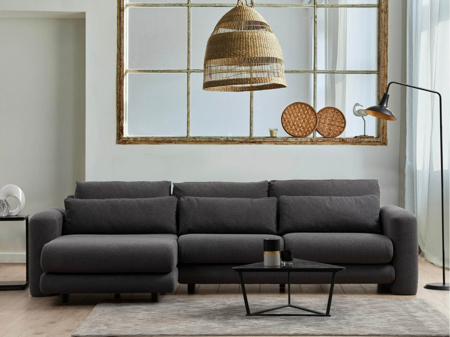 Kutna garnitura Altadena 333 (Siva)