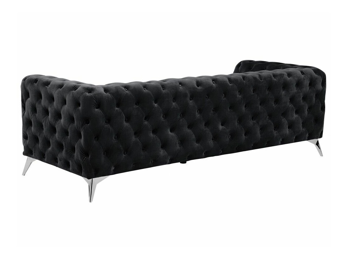 Chesterfield kauč Berwyn 185 (Crna)