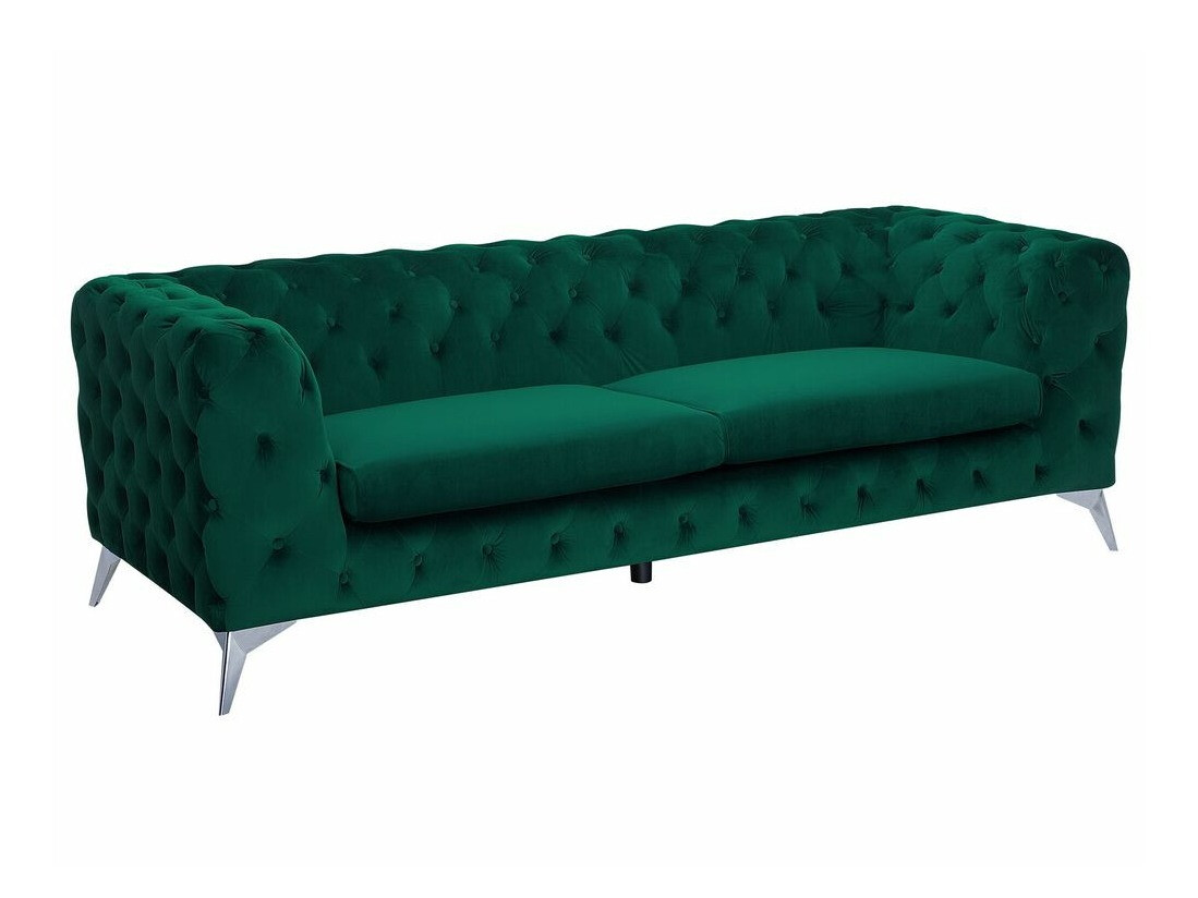 Chesterfield kauč Berwyn 185 (Zelena)