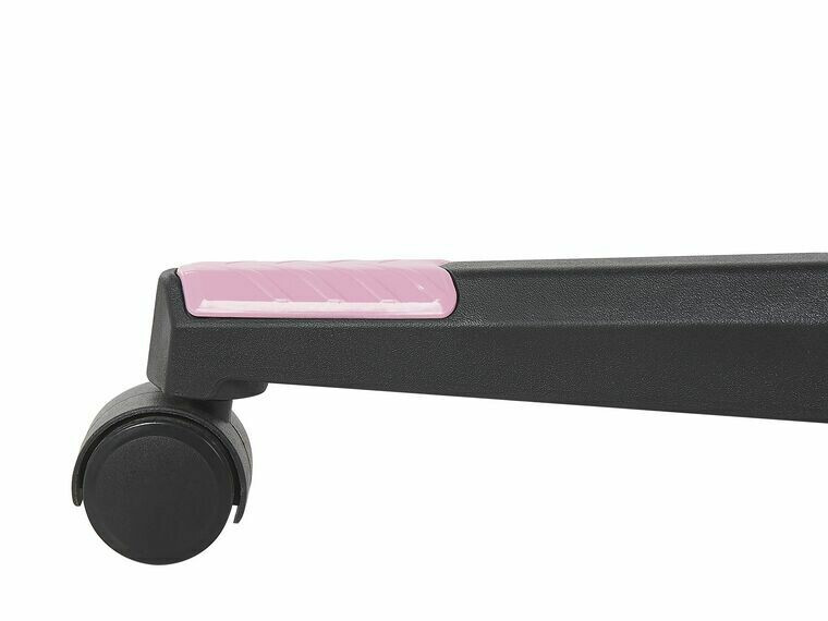 Gaming stolica Berwyn 183 (Crna + Ružičasta)