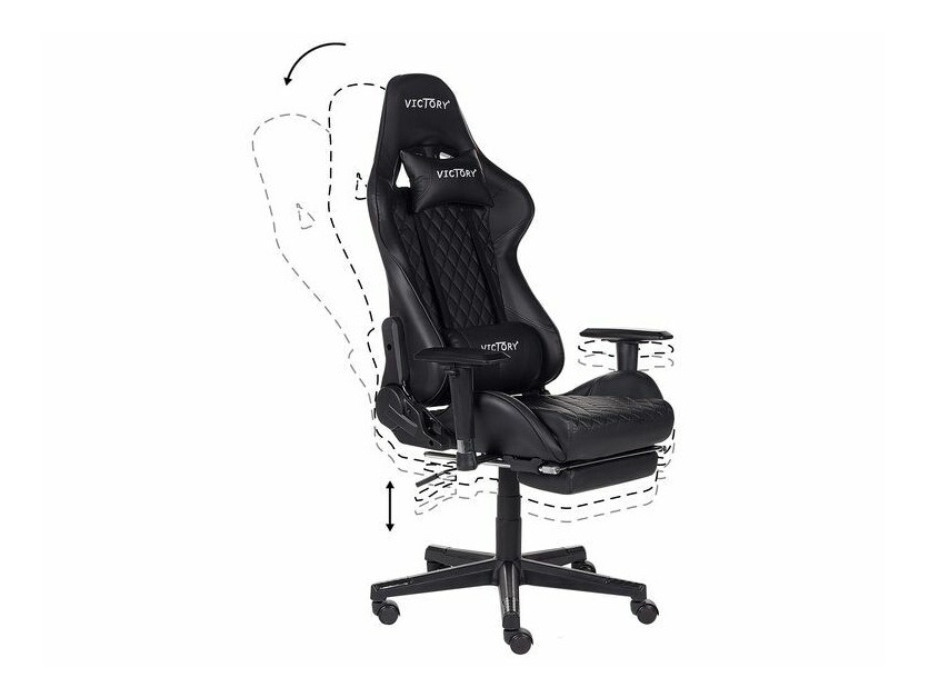 Gaming stolica Berwyn 183 (Crna)