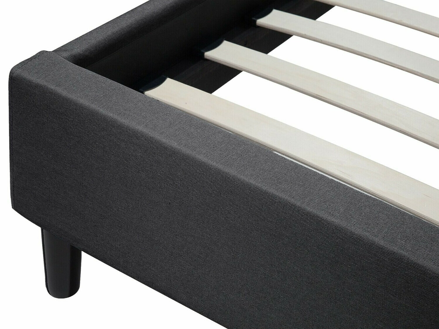 Krevet Berwyn 194 (Tamno sivo)