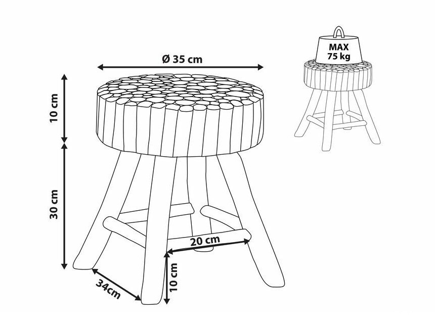Pomoćni stolić Berwyn 187