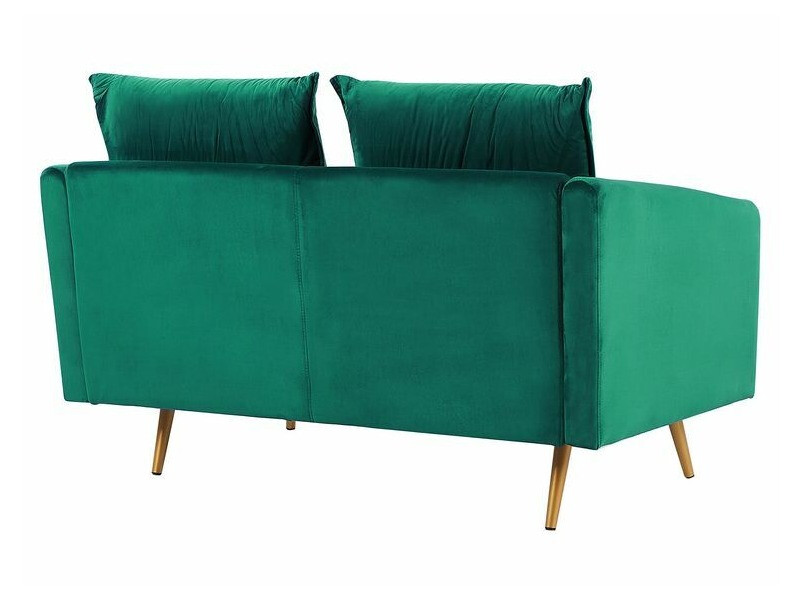 Tapecirani namještaj Berwyn 206 (Zelena + Zlatna)