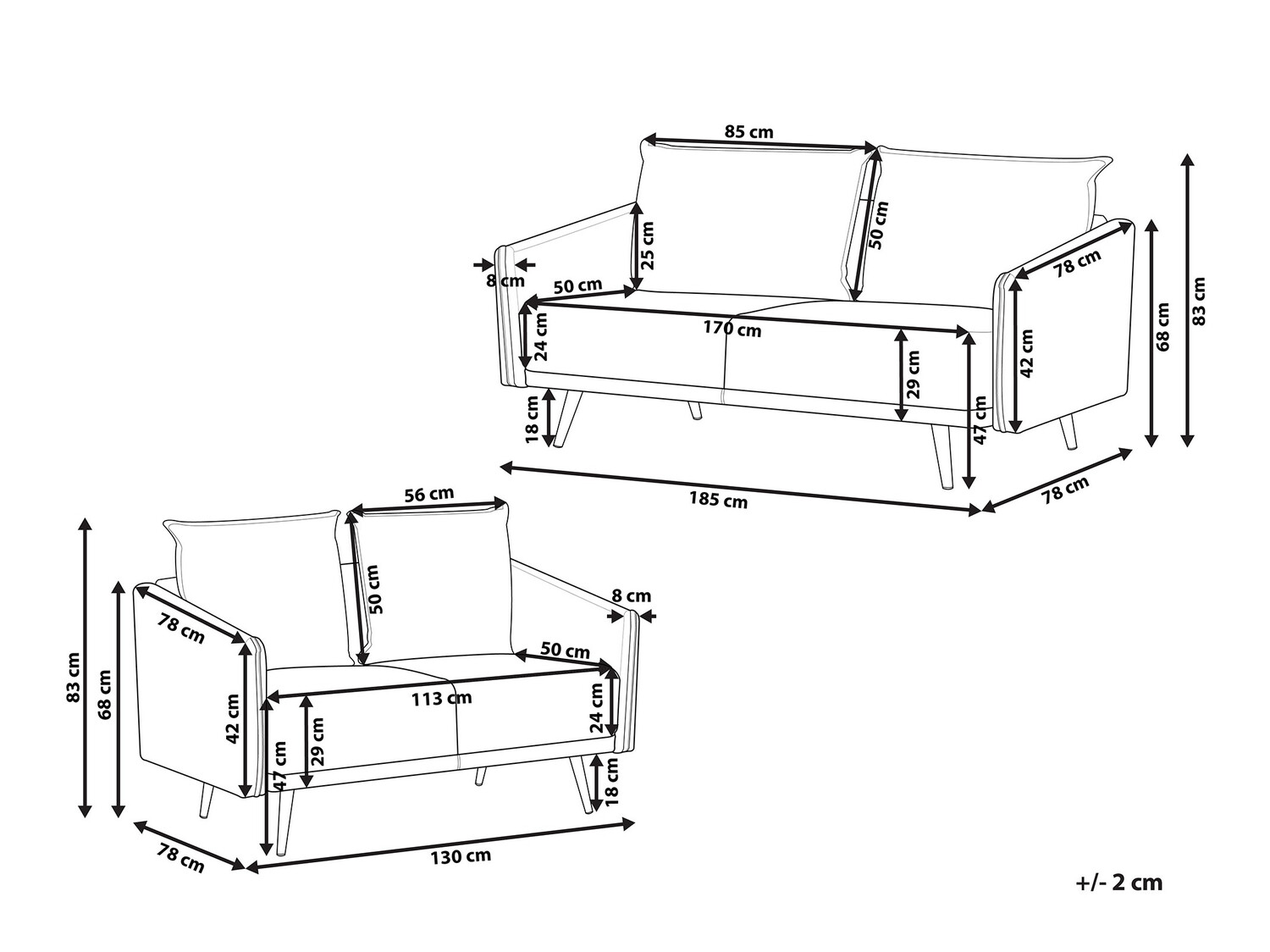 Tapecirani namještaj Berwyn 206 (Zelena + Zlatna)