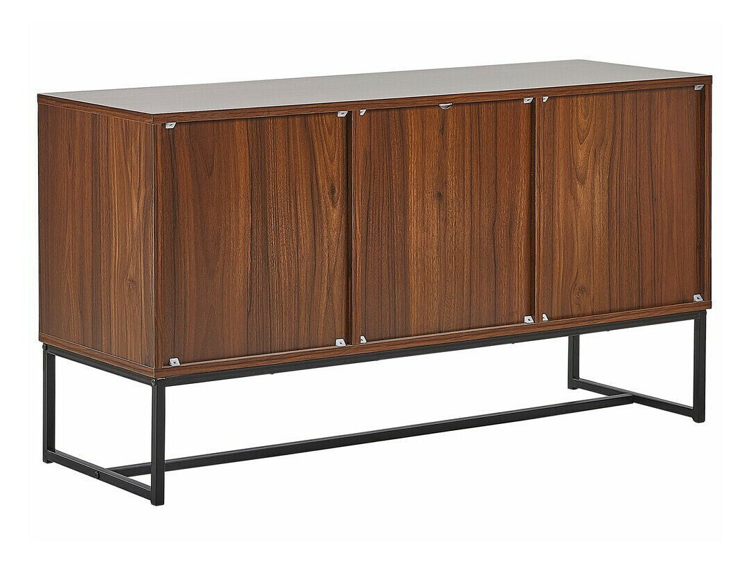 Ormarić Fiotivu 101 (Bijela + Crna + Tamno drvo)