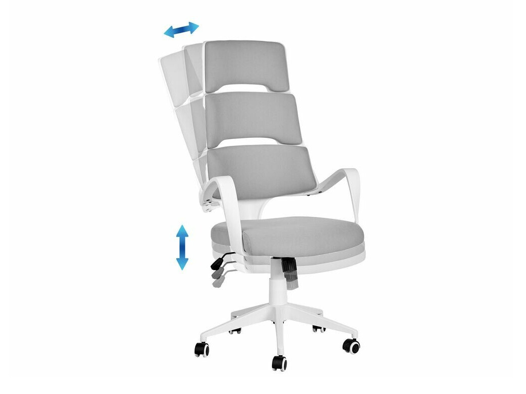 Uredska stolica Berwyn 221 (Bijela + Siva)