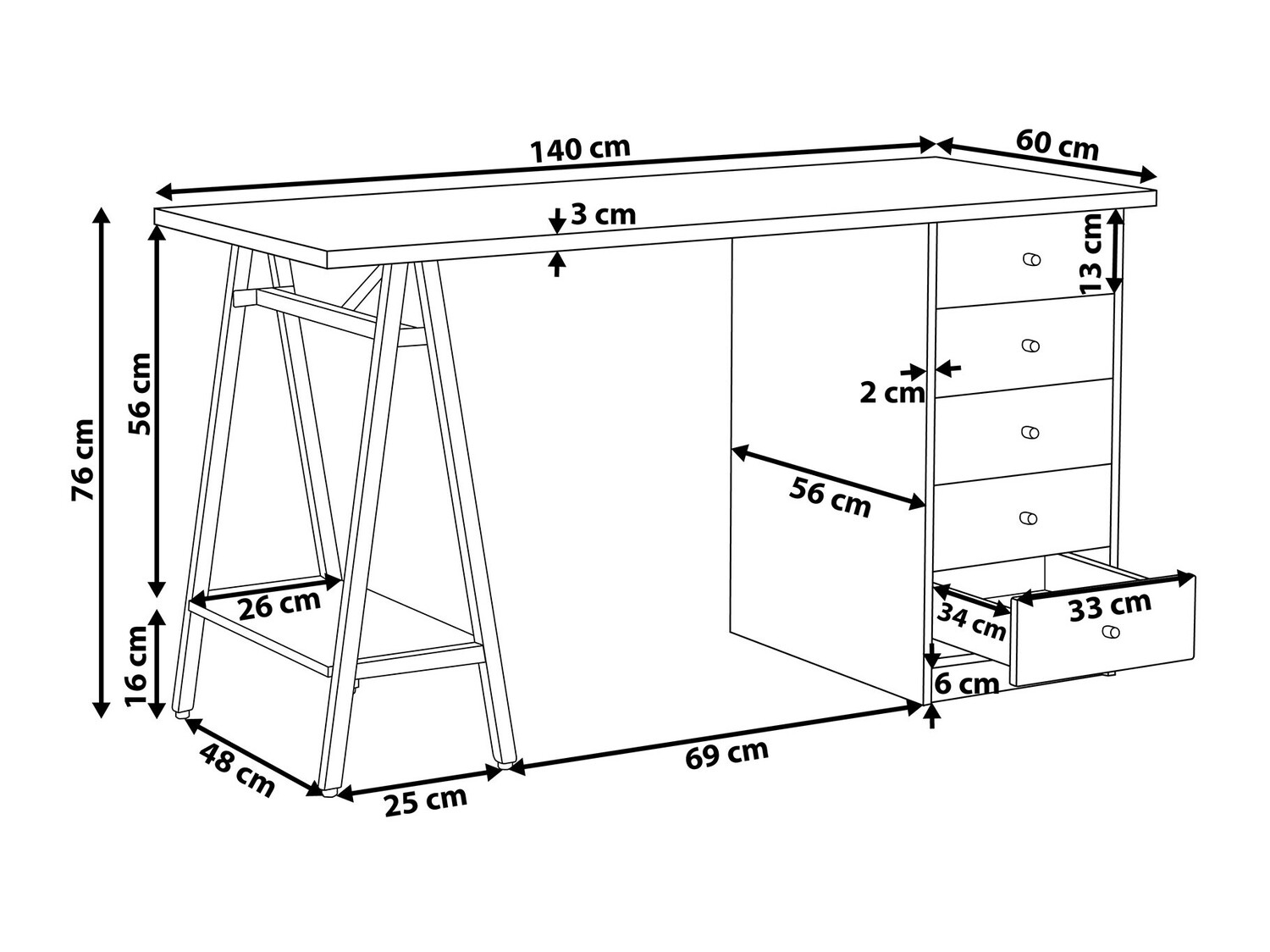 Uredski stol Berwyn 244
