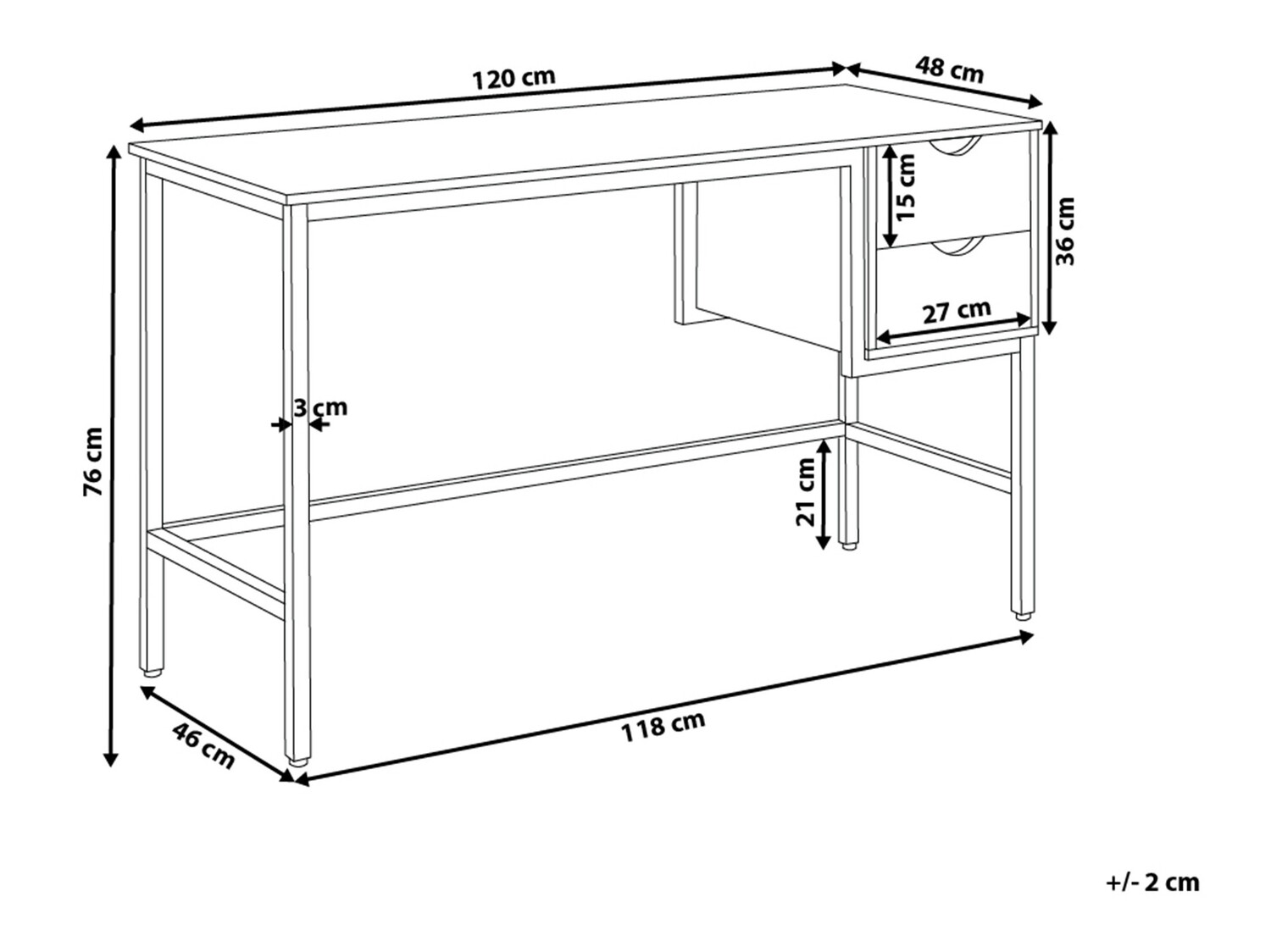 Uredski stol Berwyn 286