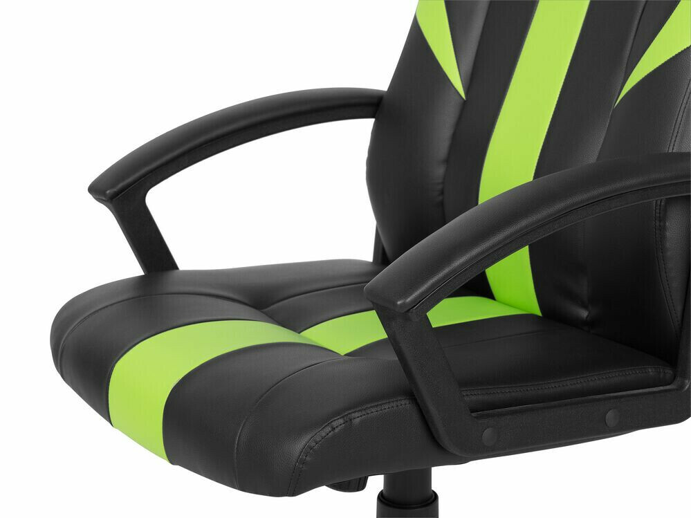 Gaming stolica Berwyn 316 (Crna + Zelena)