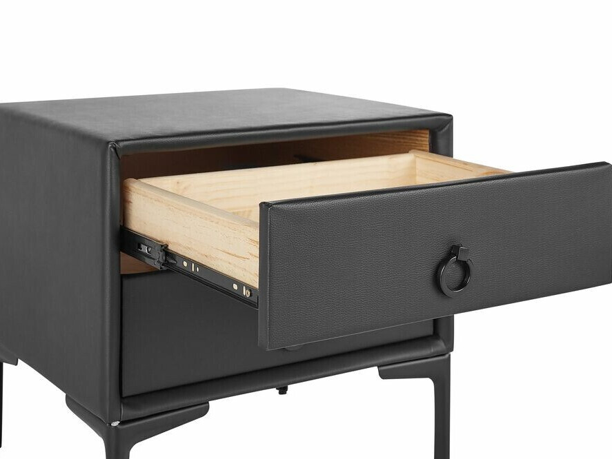 Noćni ormarić Berwyn 305 (Crna)