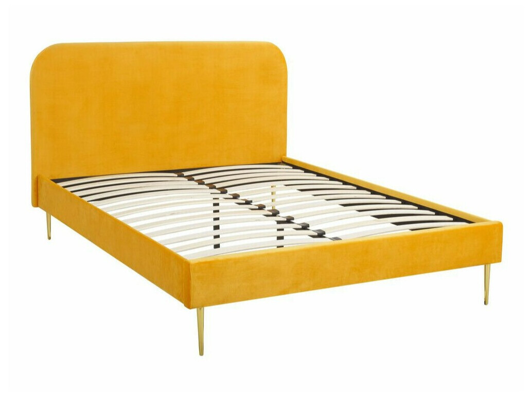 Krevet Berwyn 328 (Žuta + Zlatna)
