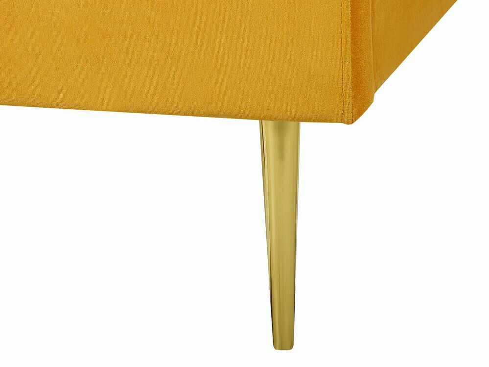 Krevet Berwyn 328 (Žuta + Zlatno)