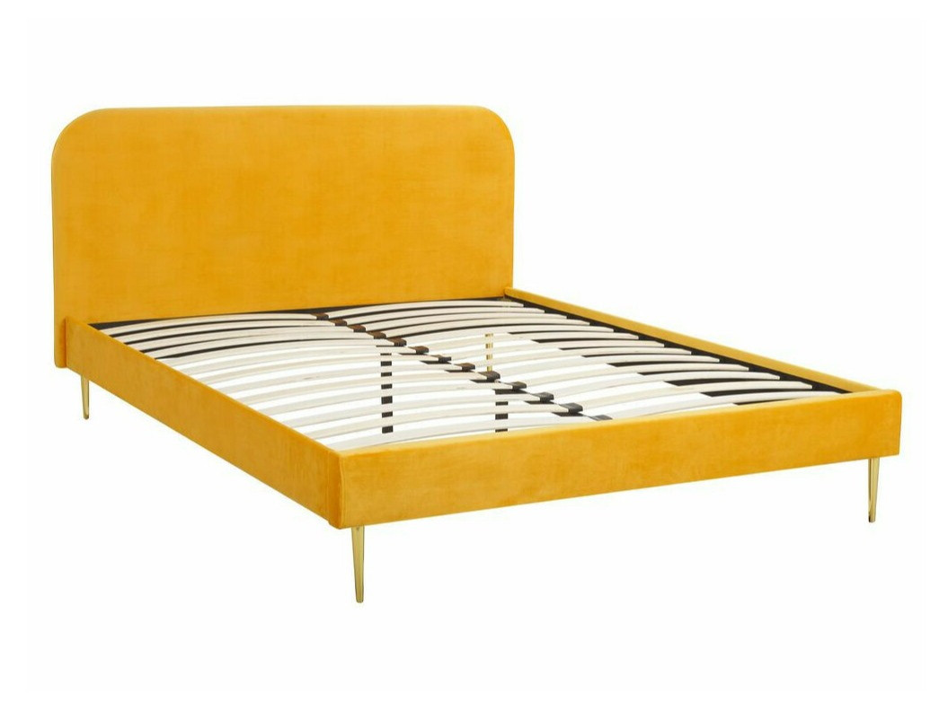 Krevet Berwyn 328 (Žuta + Zlatno)