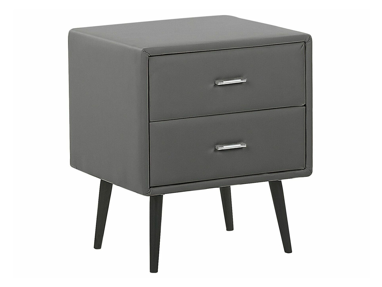 Noćni ormarić Berwyn 337 (Siva + Crna)