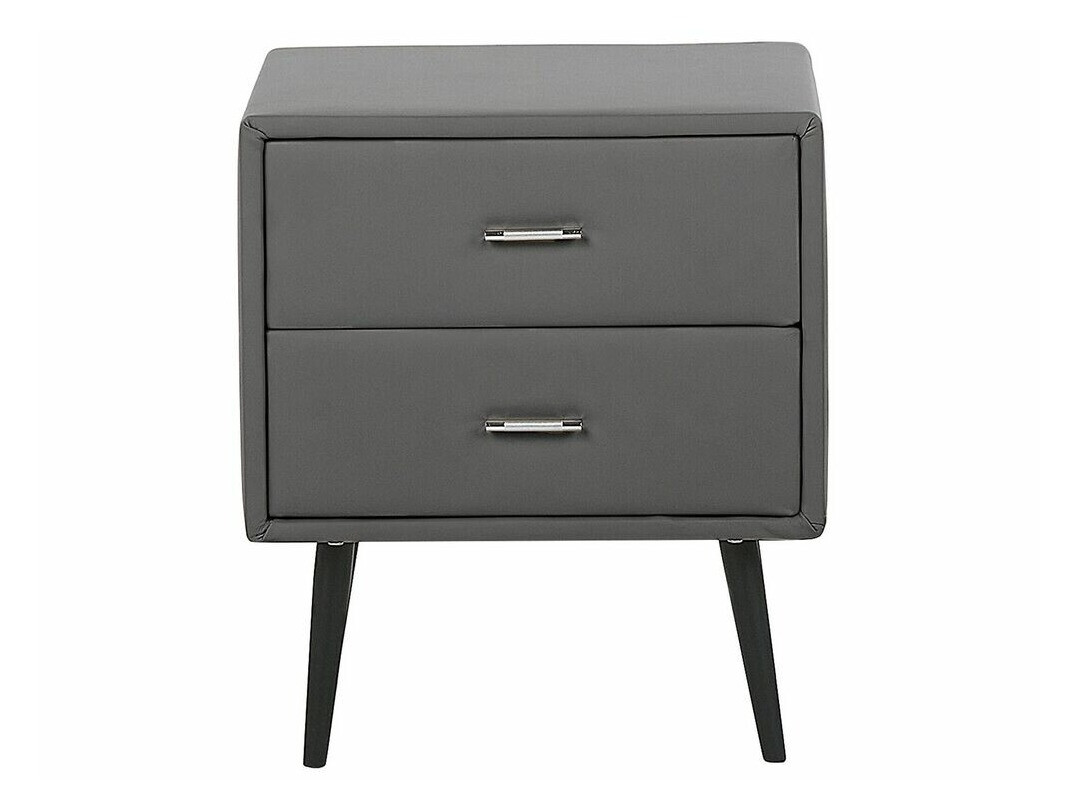 Noćni ormarić Berwyn 337 (Siva + Crna)