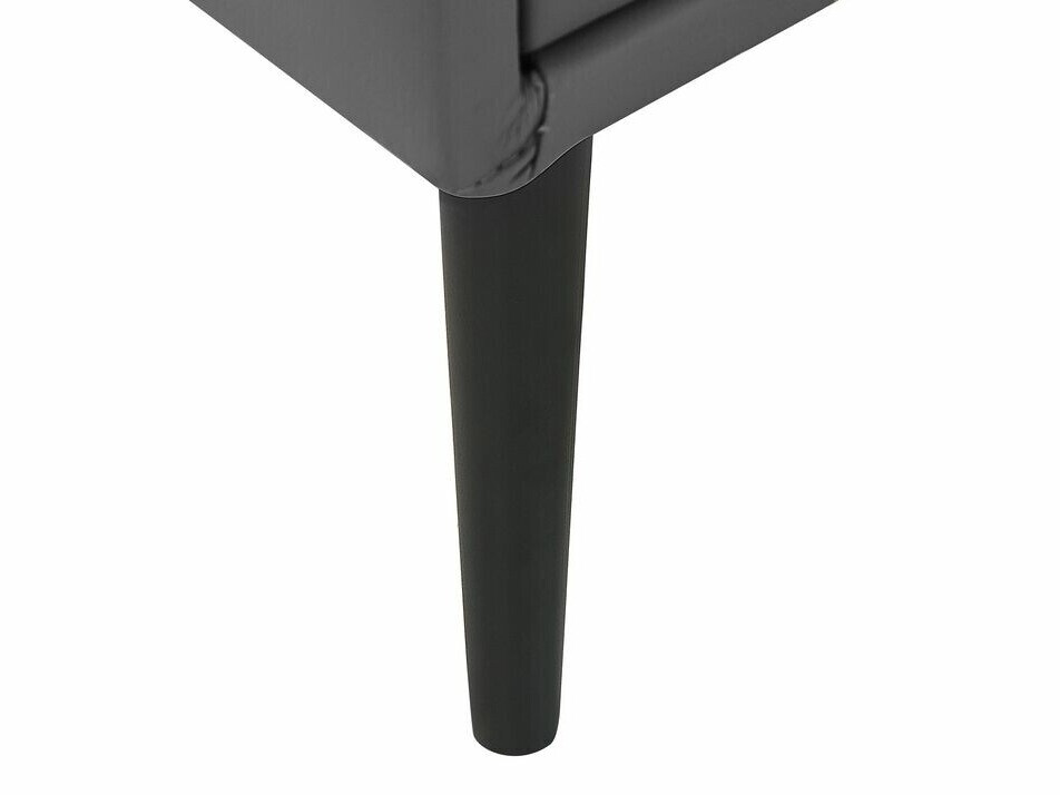 Noćni ormarić Berwyn 337 (Siva + Crna)