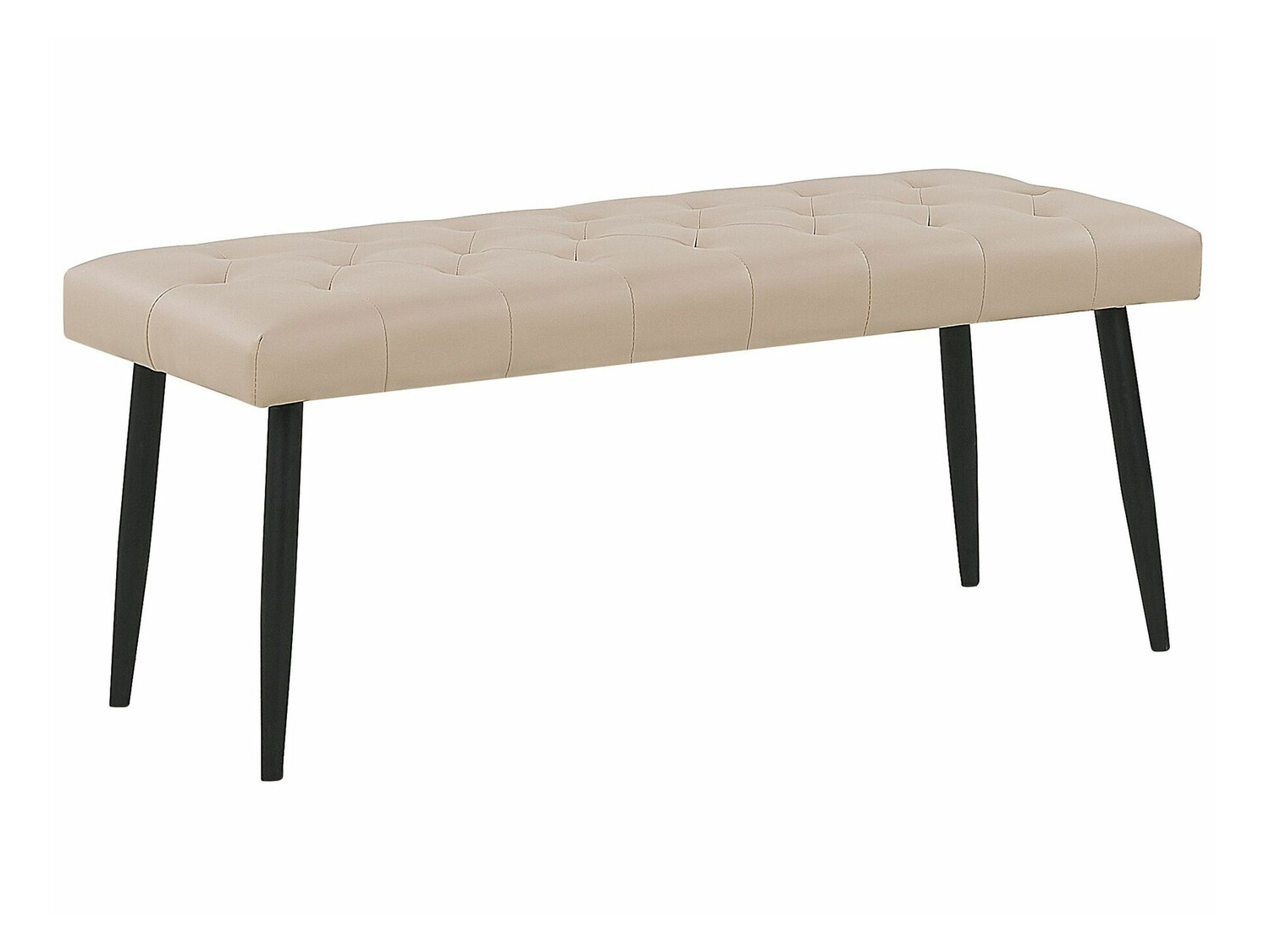 Tapecirana klupa Berwyn 348 (Bež + Crna)