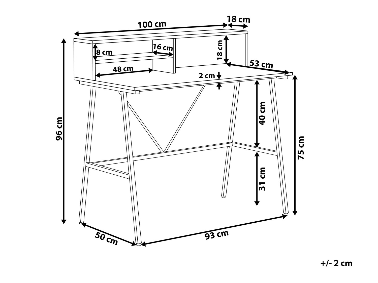 Uredski stol Berwyn 381