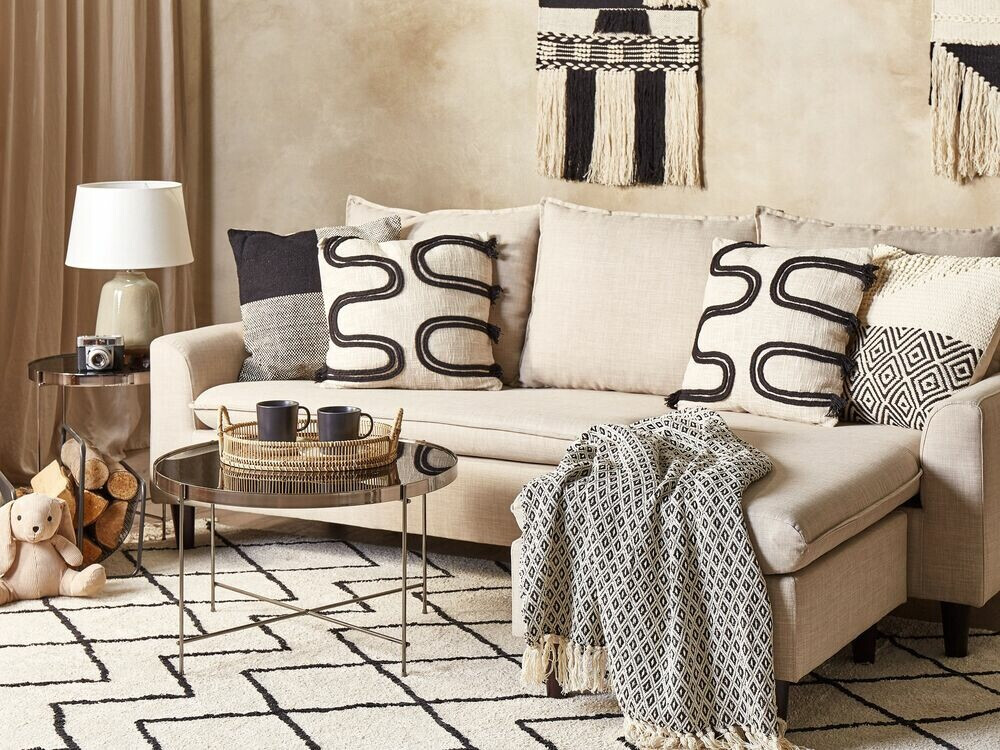 Pomoćni stolić Berwyn 400 (Crna + Srebrna)