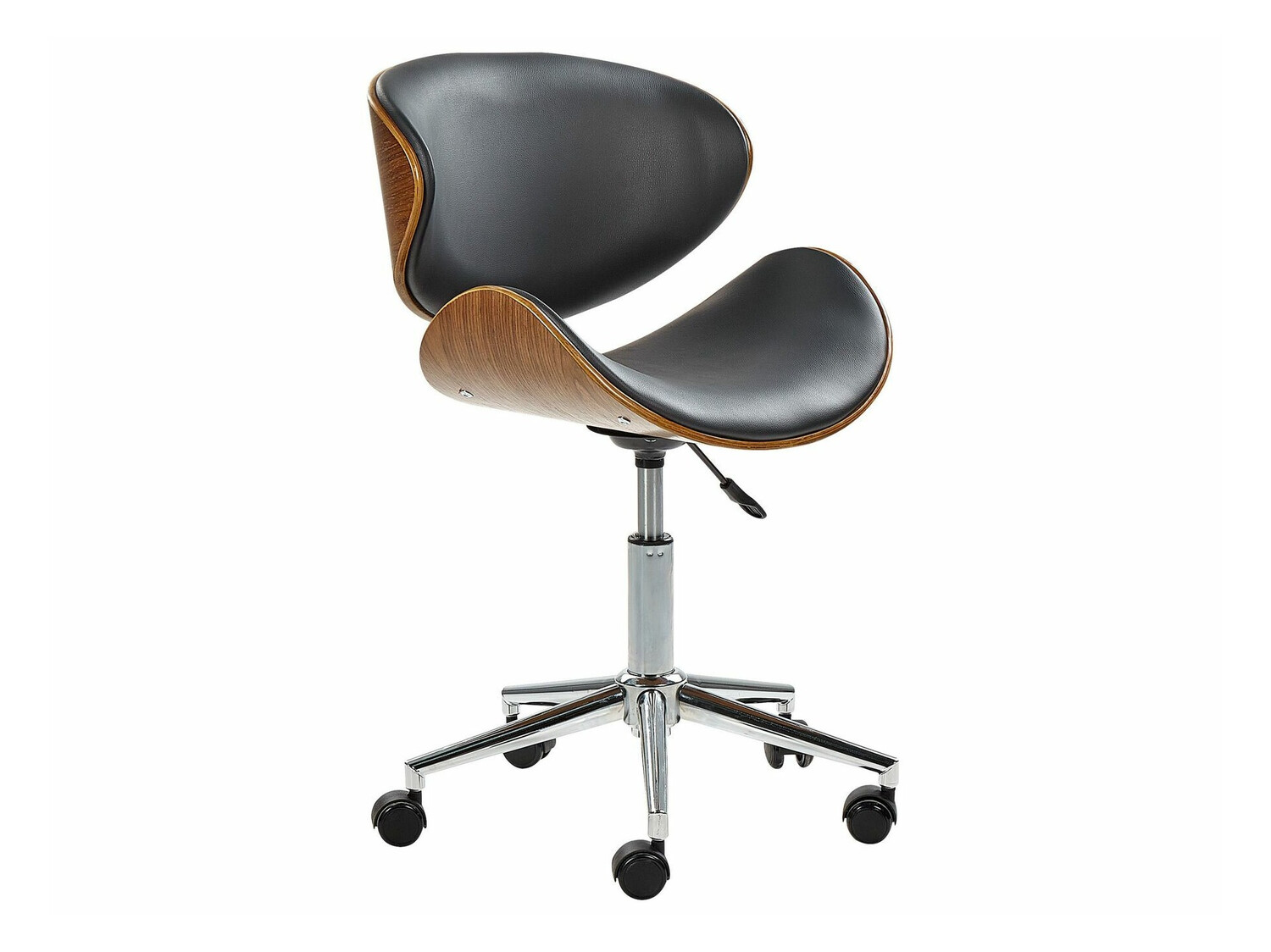 Uredska stolica Berwyn 409 (Crna + Tamno drvo)