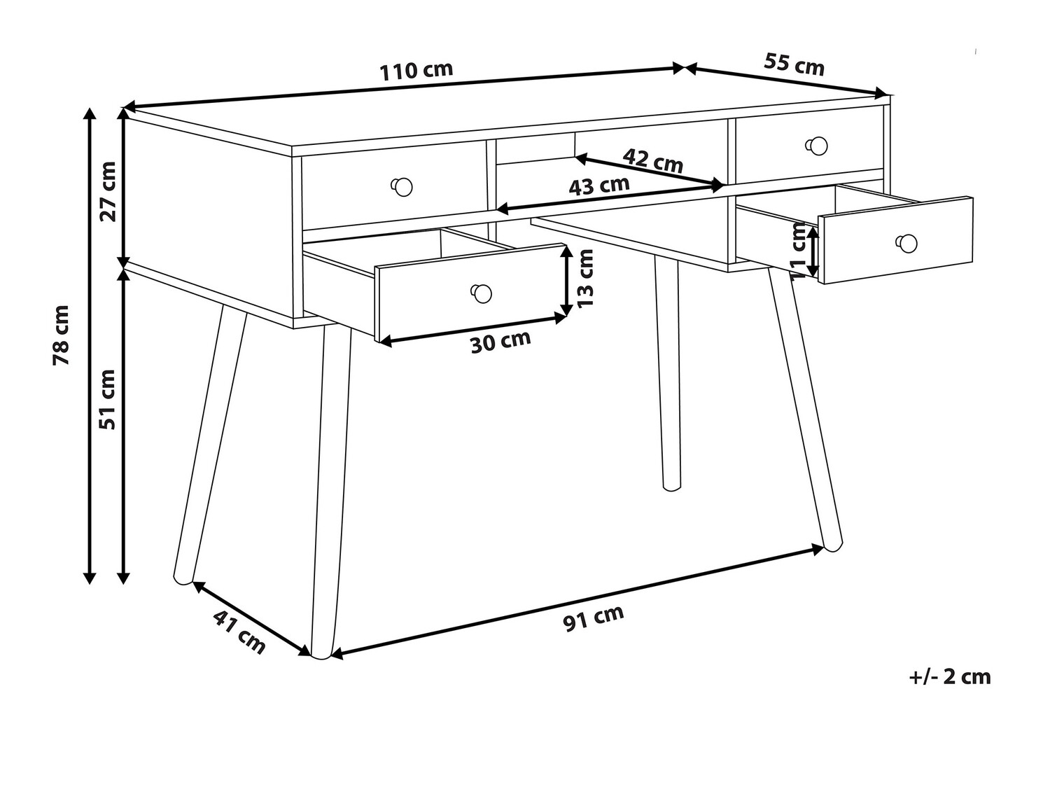 Uredski stol Berwyn 408