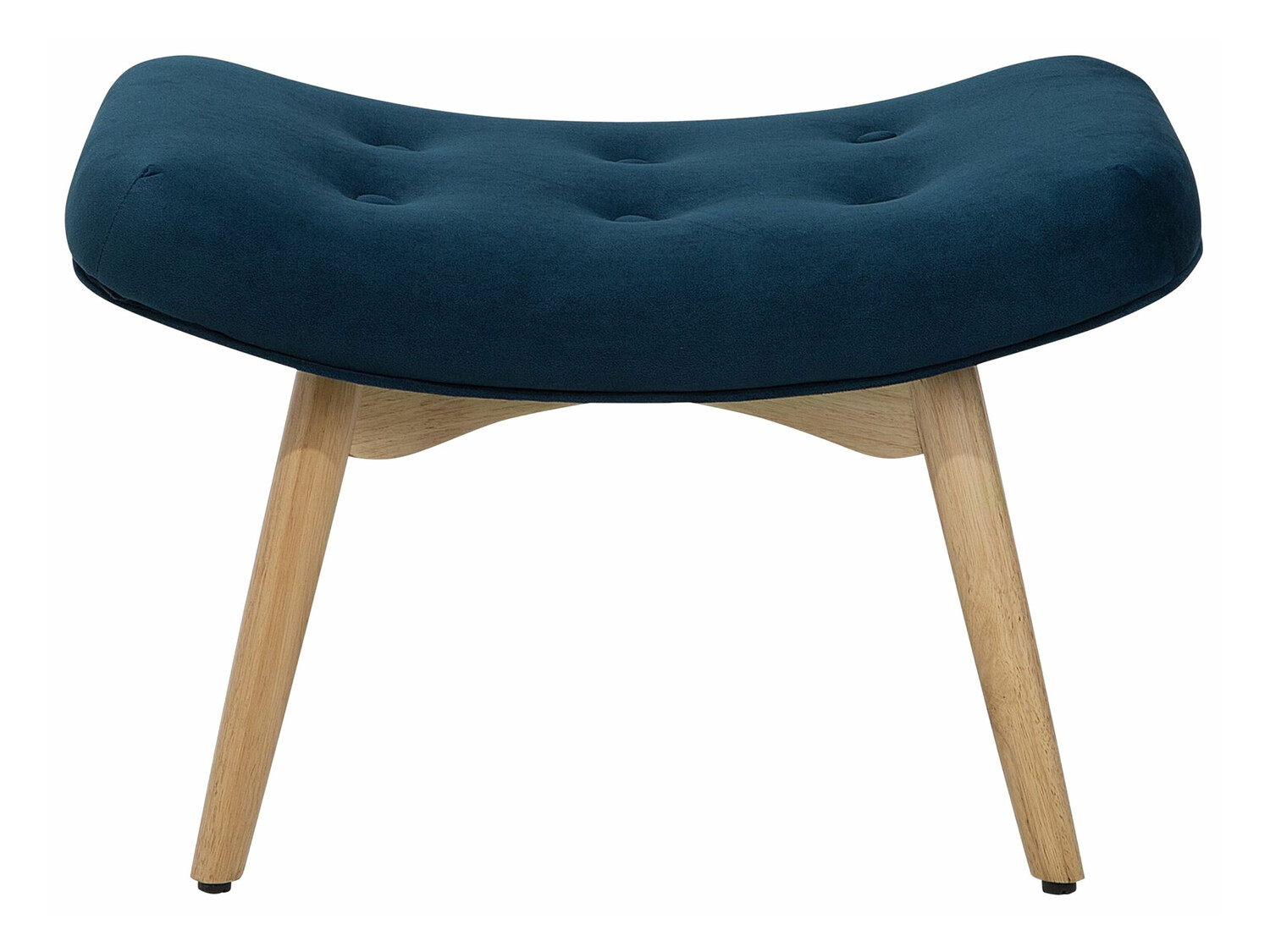 Fotelja Berwyn 450 (Plava + Svijetlo drvo)