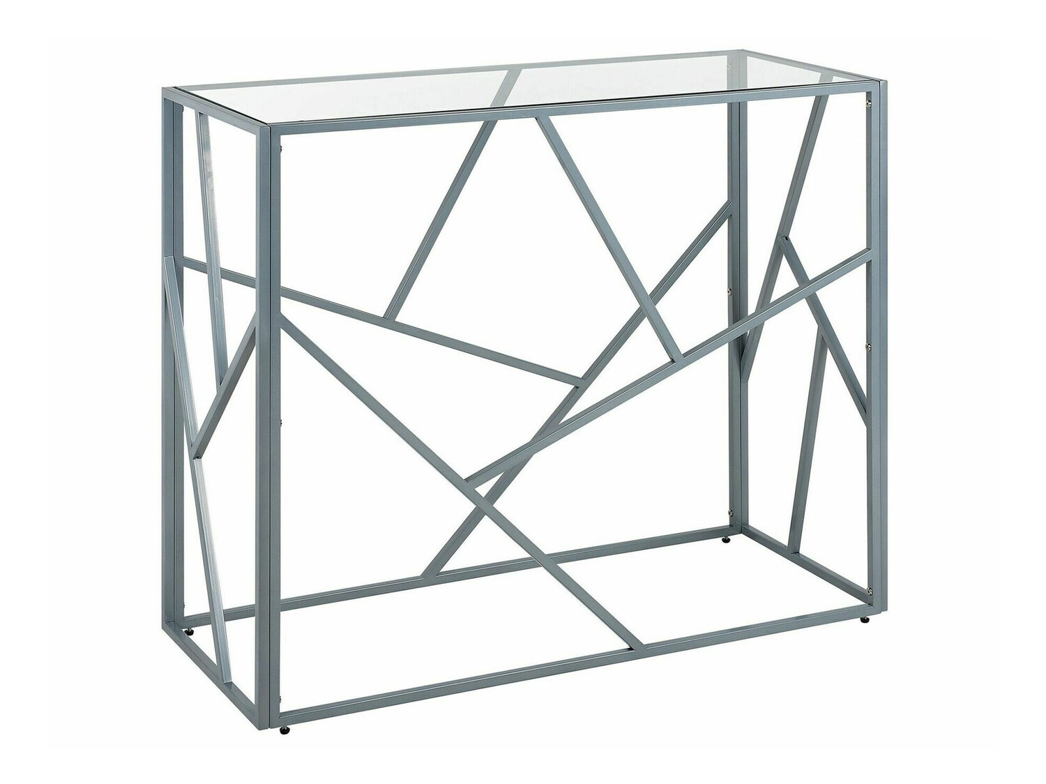 Konzolni stolić Berwyn 484 (Srebrna)