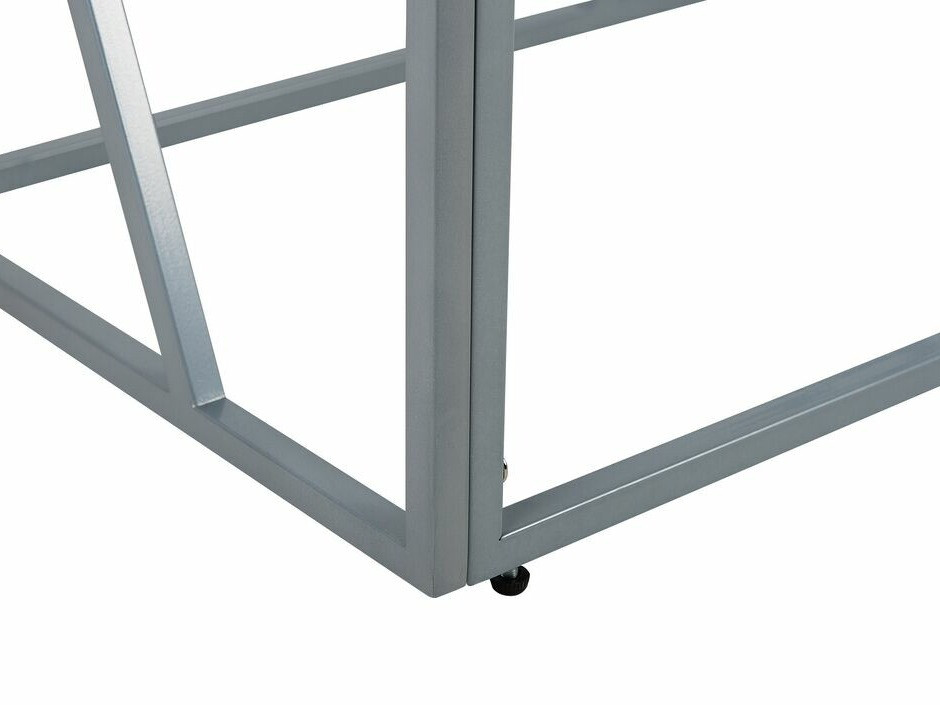 Konzolni stolić Berwyn 484 (Srebrna)