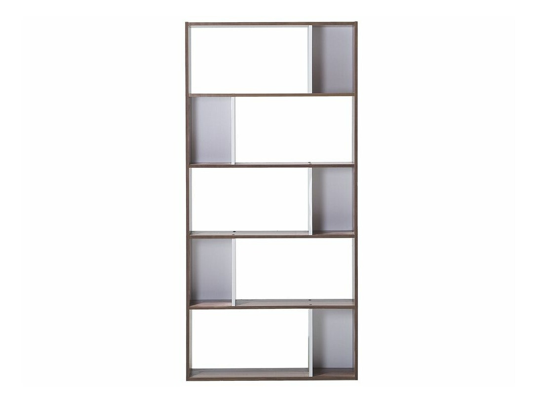 Polica Berwyn 480 (Tamno drvo + Bijela)