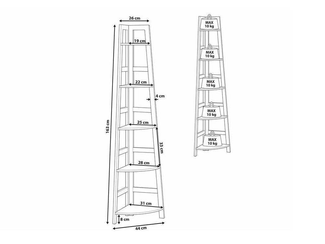 Kutna polica Berwyn 500