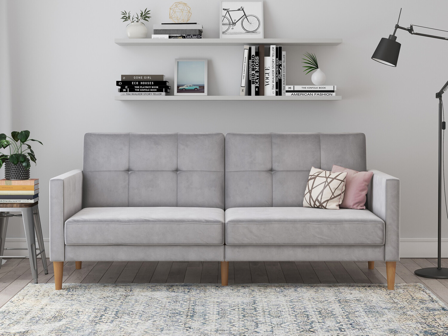 Kauč na razvlačenje Denton 1178 (Svijetlo siva)