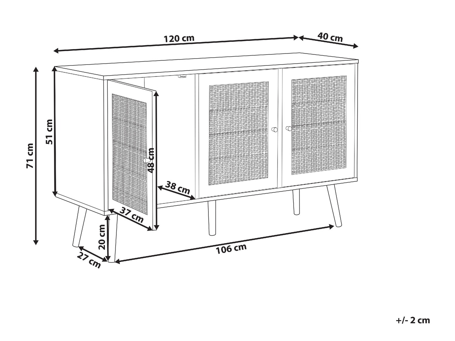 Ormarić Velevaro 101