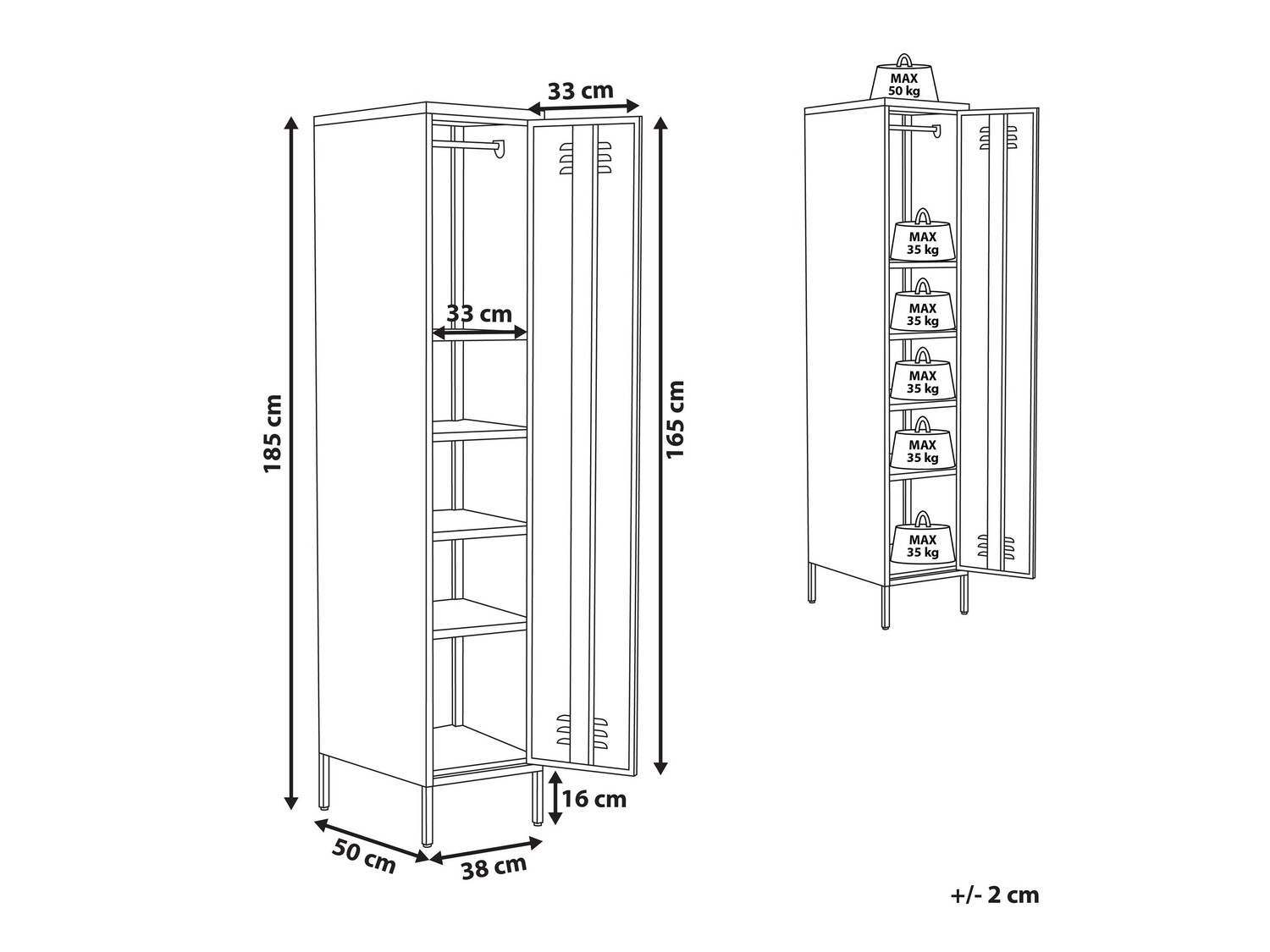 Polica Sovelu 102 (Žuta)