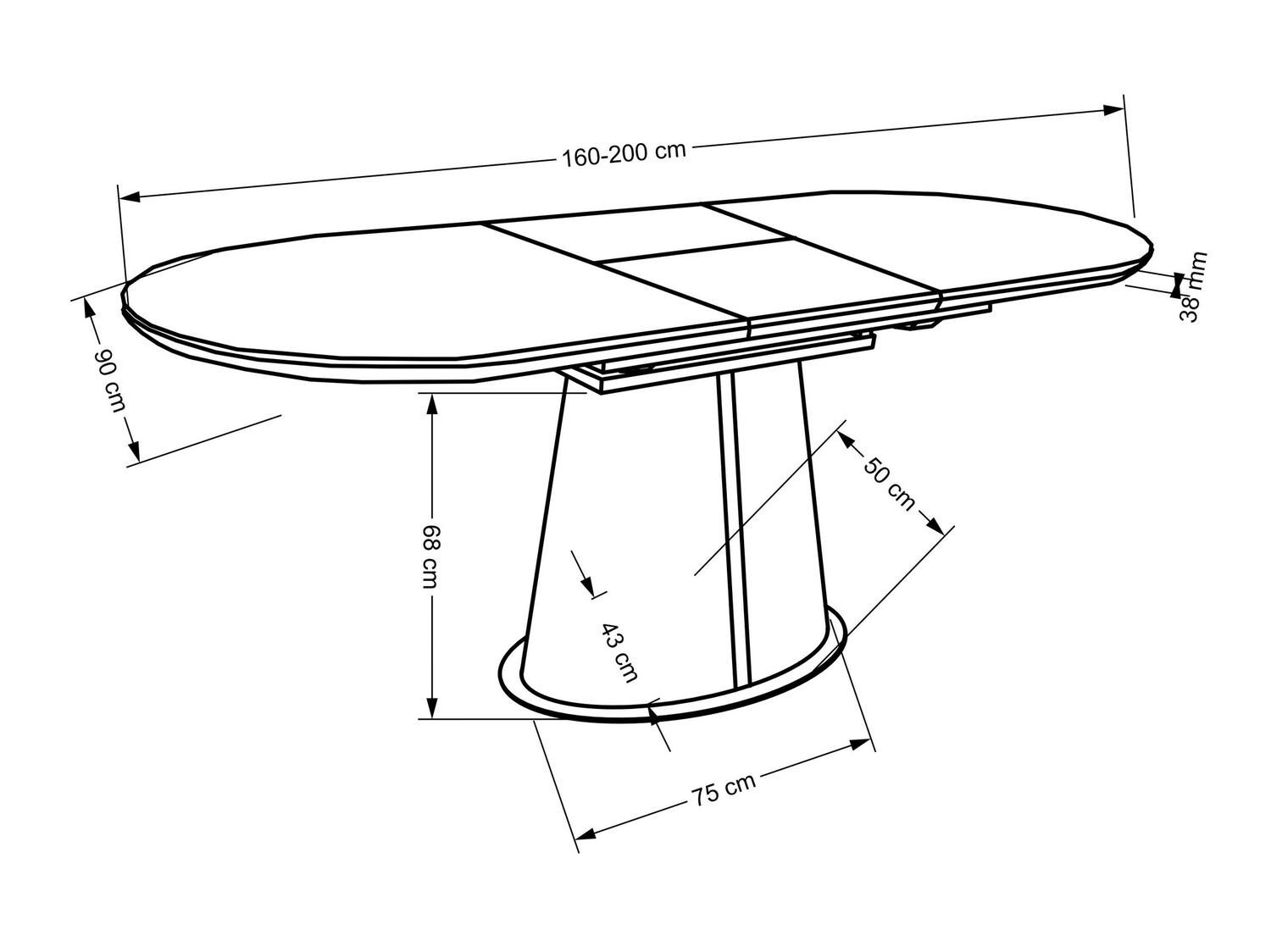 Blagovaonski set Houston 1577
