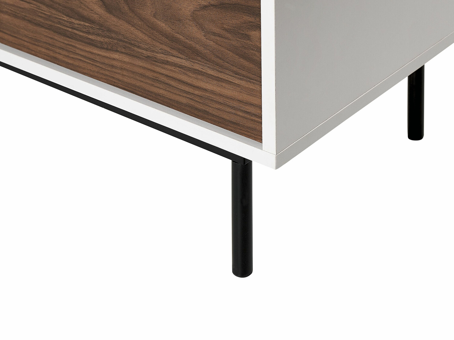 Komoda Berwyn 520 (Bijela + Tamno drvo)