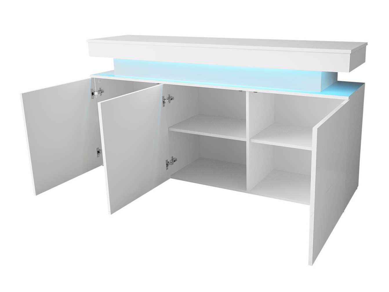 Ormarić Monfero 101 (Crna + Sjajno crna)