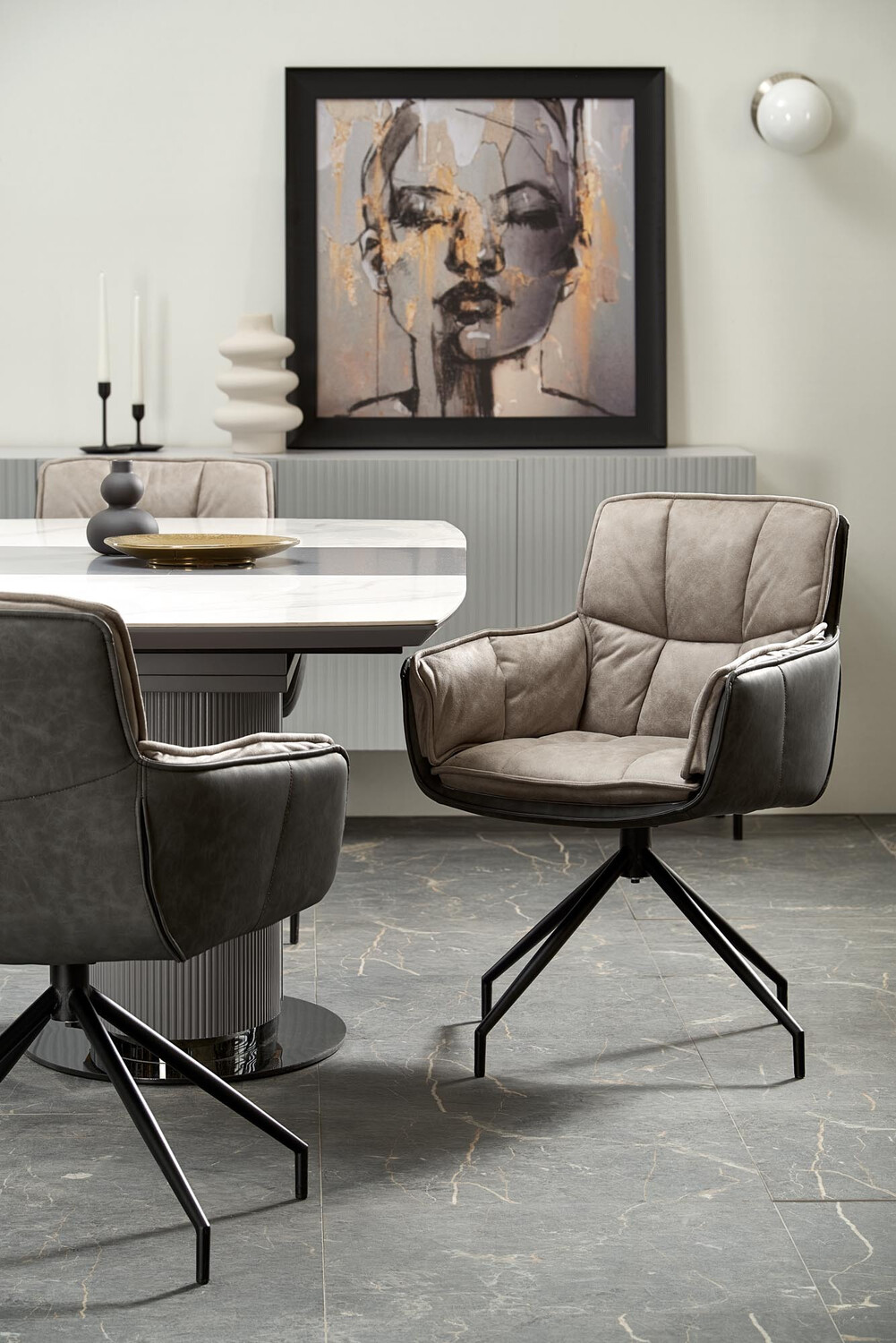 Stolica Houston 1548 (Siva)