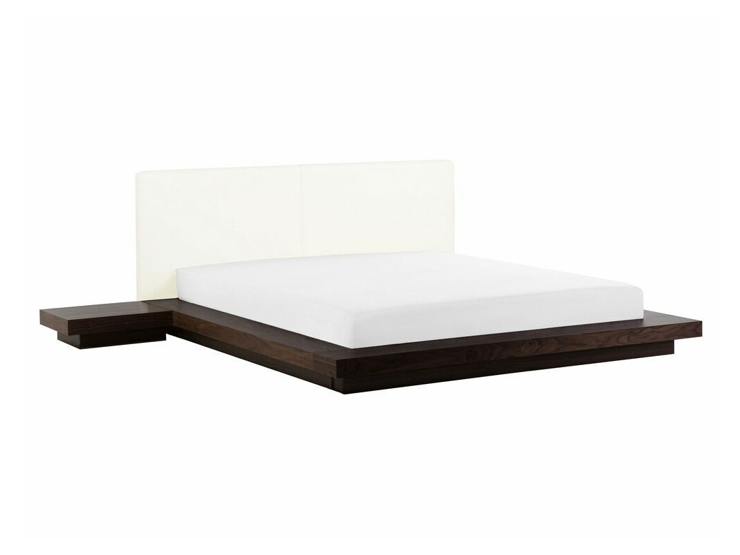 Krevet Berwyn 541 (Tamno drvo) S noćnim ormarićima