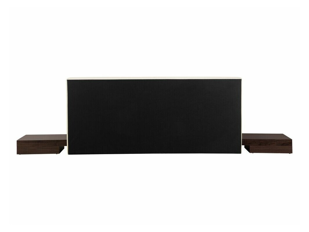 Krevet Berwyn 541 (Tamno drvo) S noćnim ormarićima