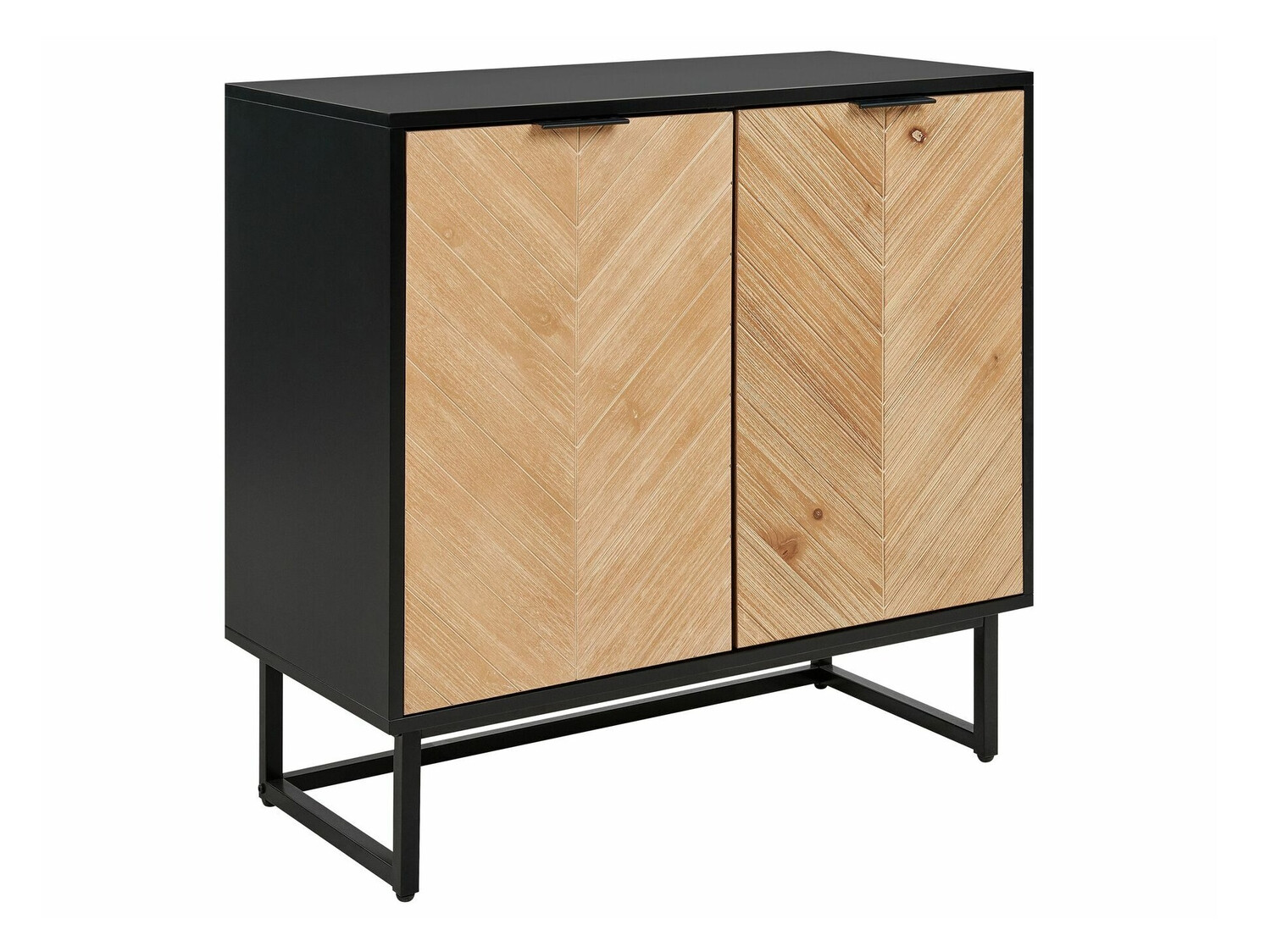 Ormarić Berwyn 542 (Svijetlo drvo + Crna)