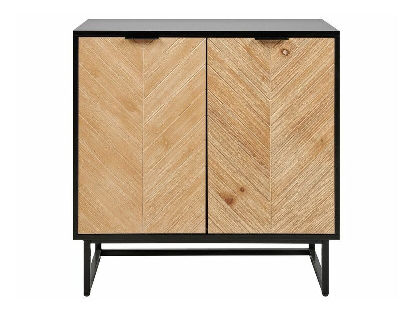 Ormarić Berwyn 542 (Svijetlo drvo + Crna)