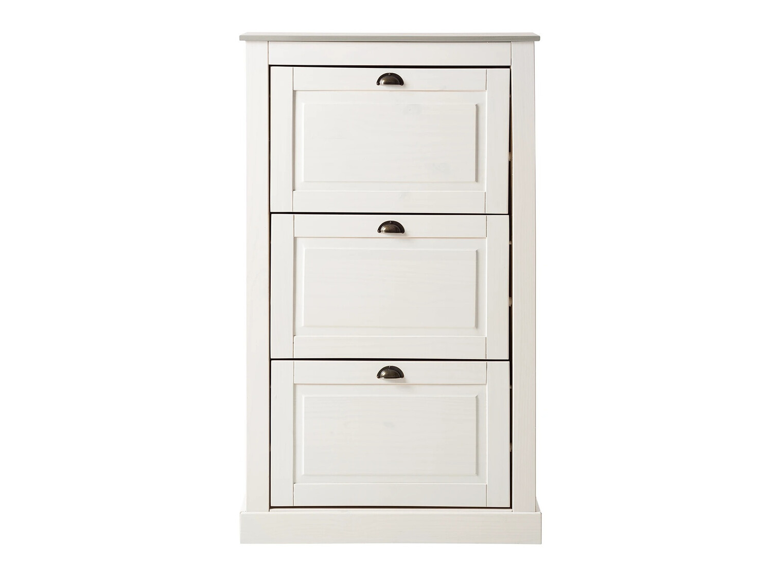 Ormarić za cipele Etviri 103 (Bijela + Siva)