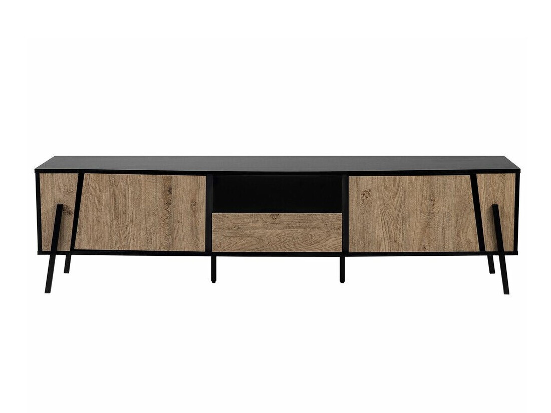 TV stol Berwyn 544 (Tamno drvo + Crna)