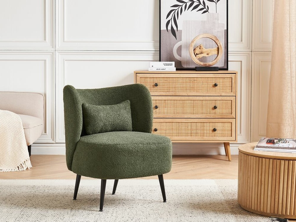 Fotelja Berwyn 570 (Khaki + Crna)