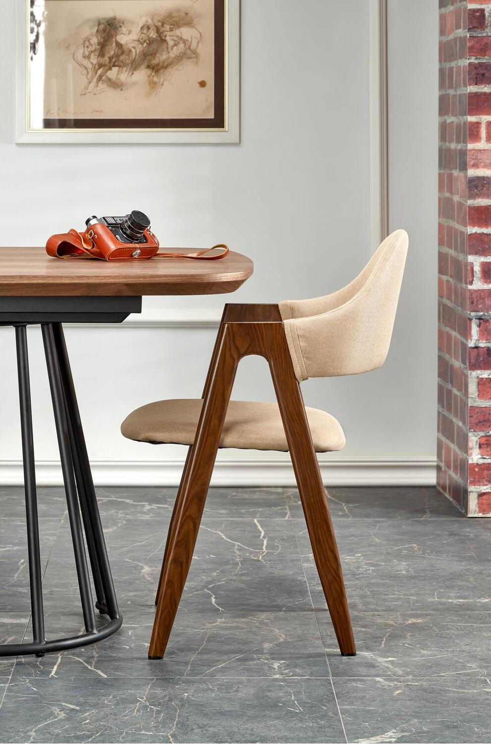 Stolica Houston 1434 (Krem)