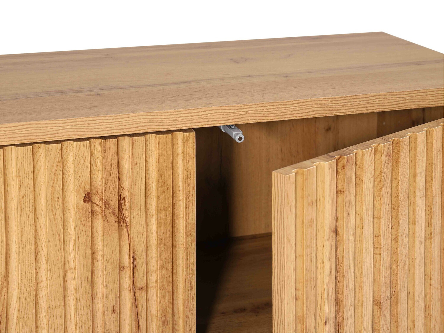 TV stol Denton 1189 (Crna + Hrast Wotan)